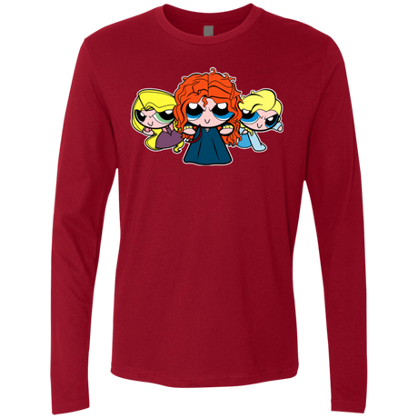 T-Shirts Cardinal / Small Princess Puff Girls2 Men's Premium Long Sleeve