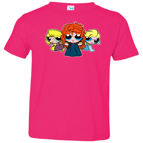 T-Shirts Hot Pink / 2T Princess Puff Girls2 Toddler Premium T-Shirt