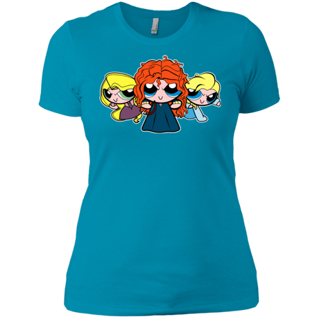 T-Shirts Turquoise / X-Small Princess Puff Girls2 Women's Premium T-Shirt