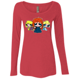 T-Shirts Vintage Red / Small Princess Puff Girls2 Women's Triblend Long Sleeve Shirt