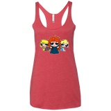 T-Shirts Vintage Red / X-Small Princess Puff Girls2 Women's Triblend Racerback Tank