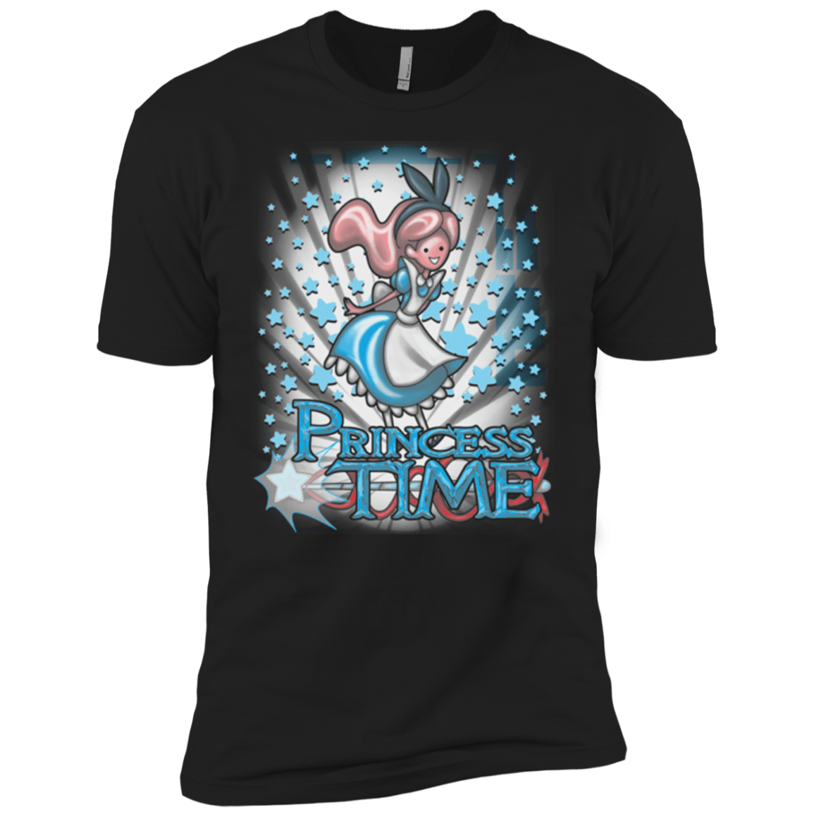 T-Shirts Black / YXS Princess Time Alice Boys Premium T-Shirt