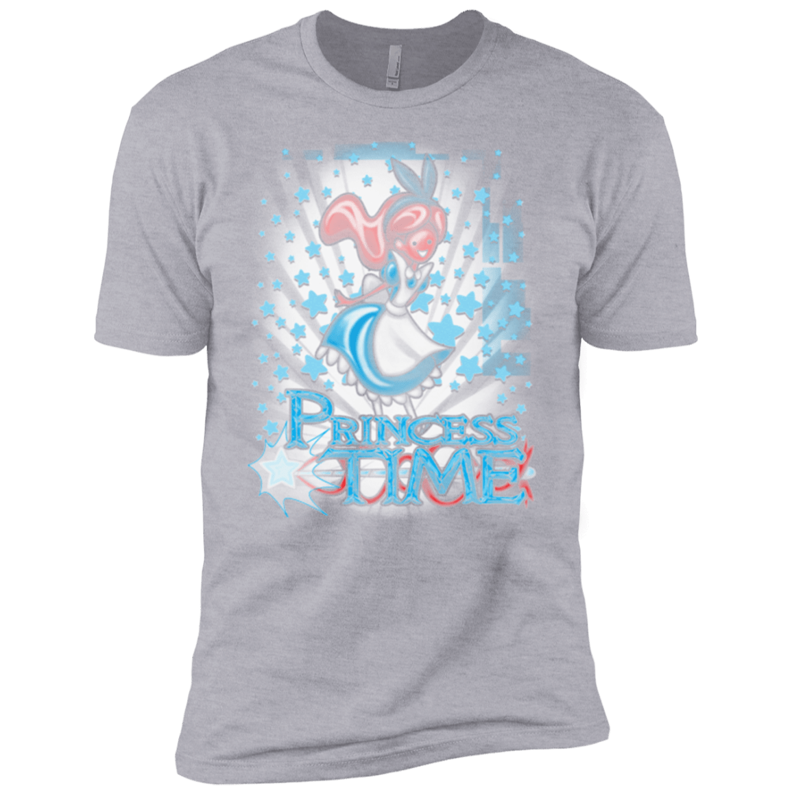 T-Shirts Heather Grey / YXS Princess Time Alice Boys Premium T-Shirt