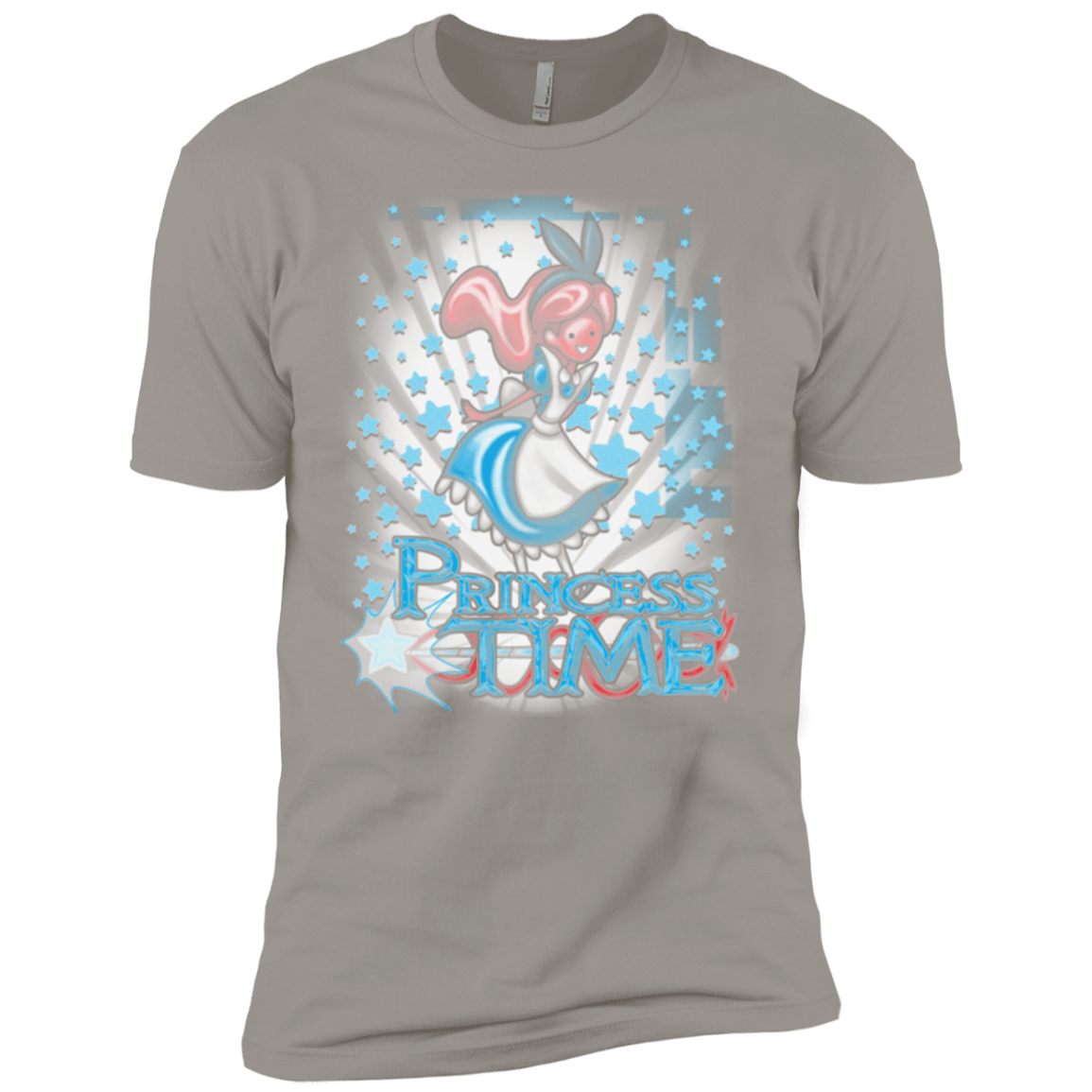 T-Shirts Light Grey / YXS Princess Time Alice Boys Premium T-Shirt