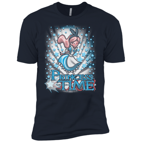 T-Shirts Midnight Navy / YXS Princess Time Alice Boys Premium T-Shirt