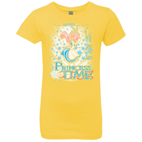 T-Shirts Vibrant Yellow / YXS Princess Time Alice Girls Premium T-Shirt