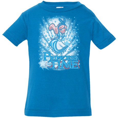 T-Shirts Cobalt / 6 Months Princess Time Alice Infant Premium T-Shirt