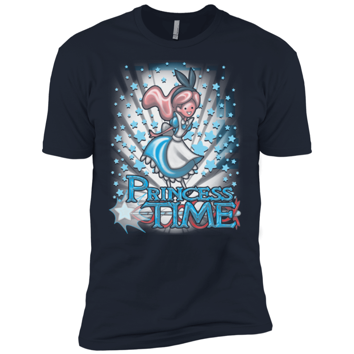 T-Shirts Midnight Navy / X-Small Princess Time Alice Men's Premium T-Shirt