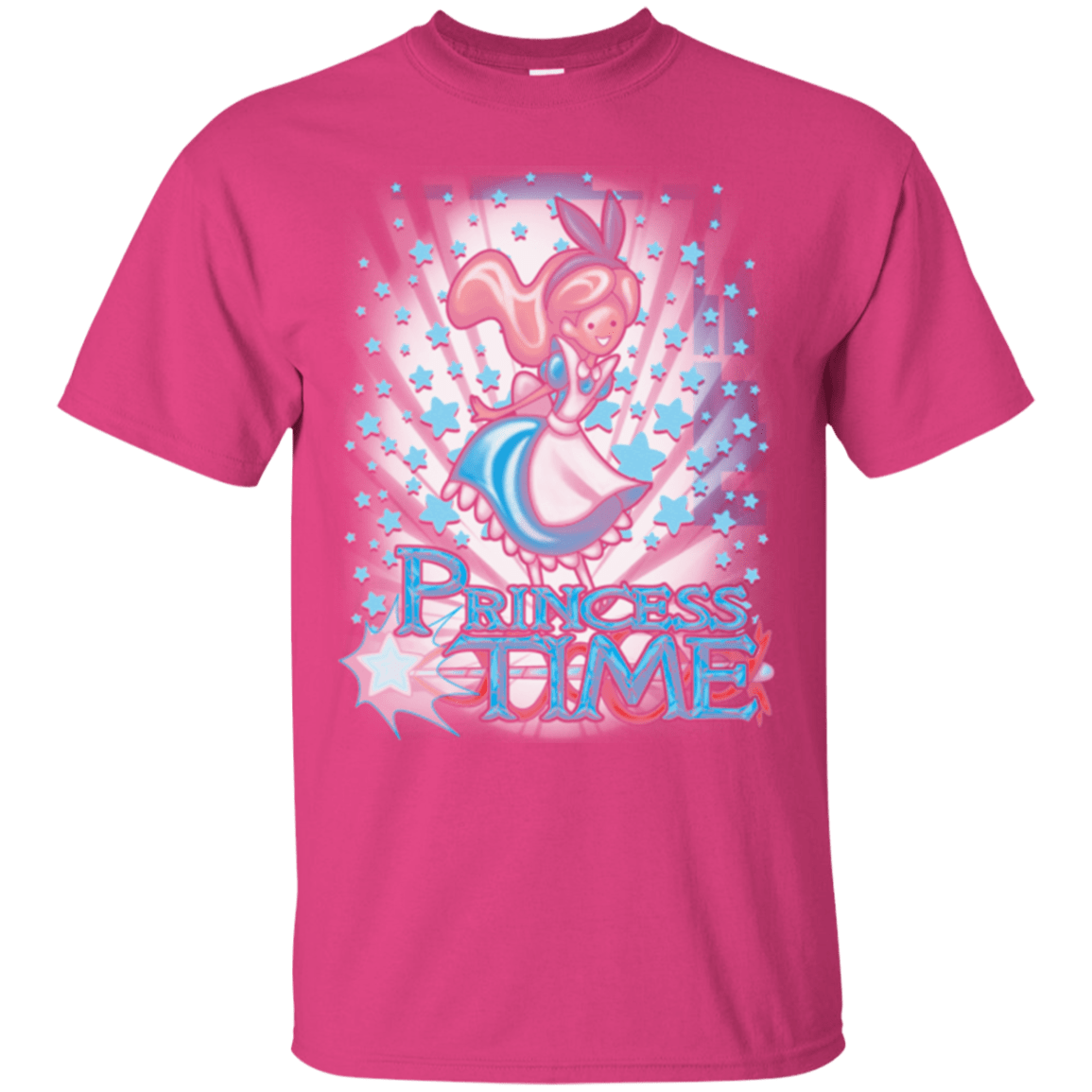 T-Shirts Heliconia / Small Princess Time Alice T-Shirt