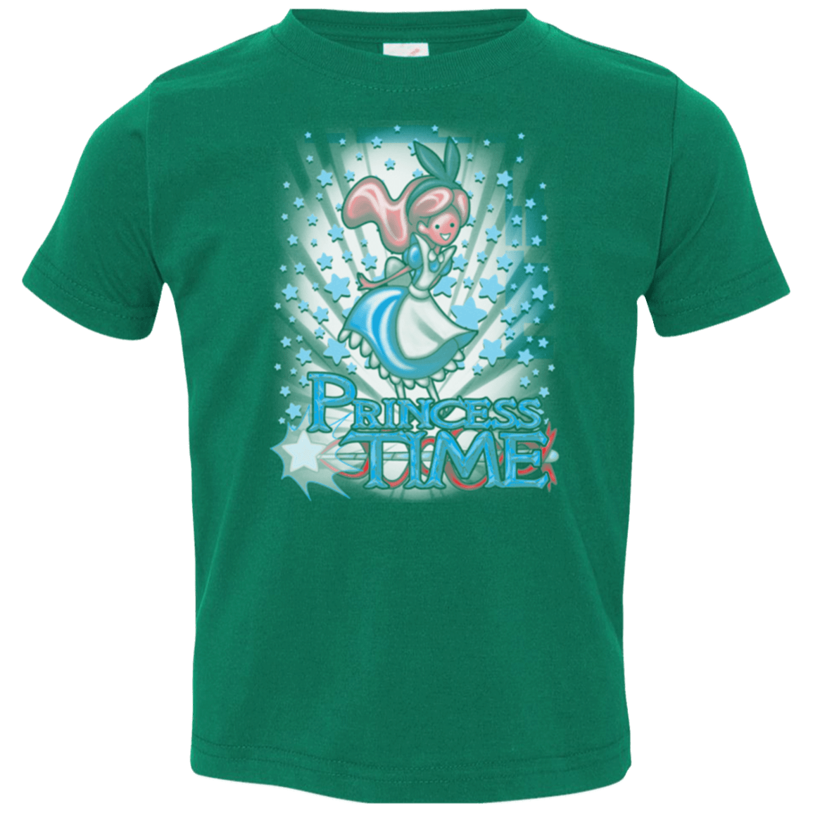 T-Shirts Kelly / 2T Princess Time Alice Toddler Premium T-Shirt