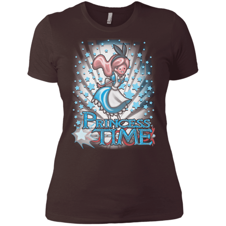 T-Shirts Dark Chocolate / X-Small Princess Time Alice Women's Premium T-Shirt