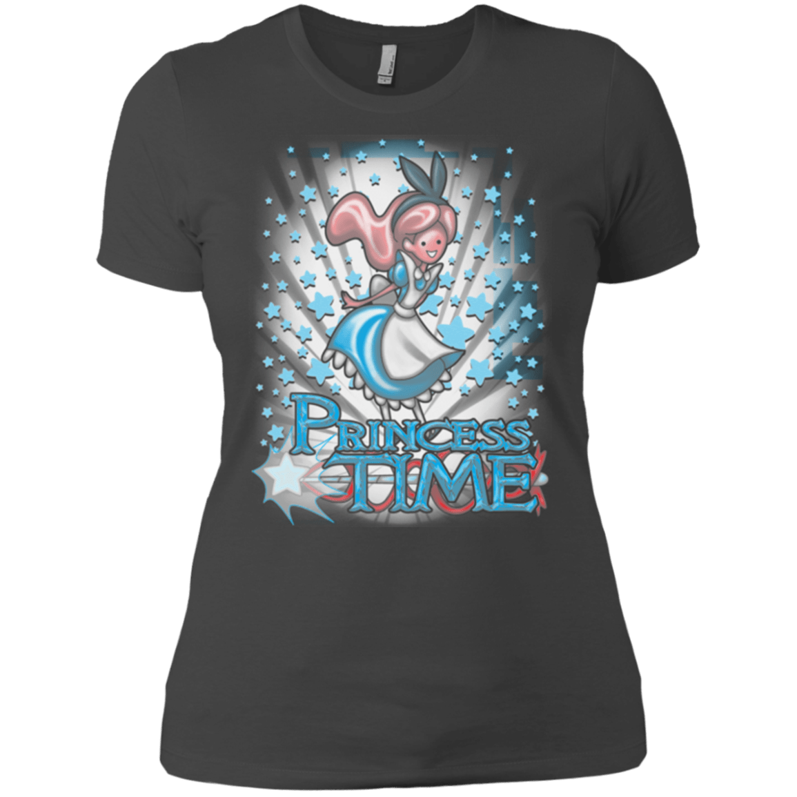 T-Shirts Heavy Metal / X-Small Princess Time Alice Women's Premium T-Shirt