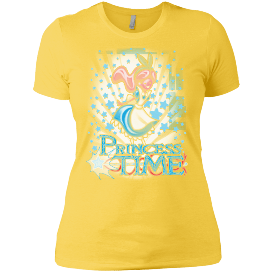 T-Shirts Vibrant Yellow / X-Small Princess Time Alice Women's Premium T-Shirt