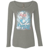 T-Shirts Venetian Grey / Small Princess Time Alice Women's Triblend Long Sleeve Shirt