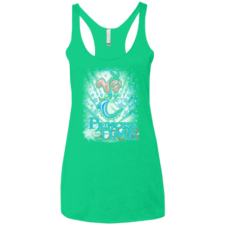 T-Shirts Envy / X-Small Princess Time Alice Women's Triblend Racerback Tank