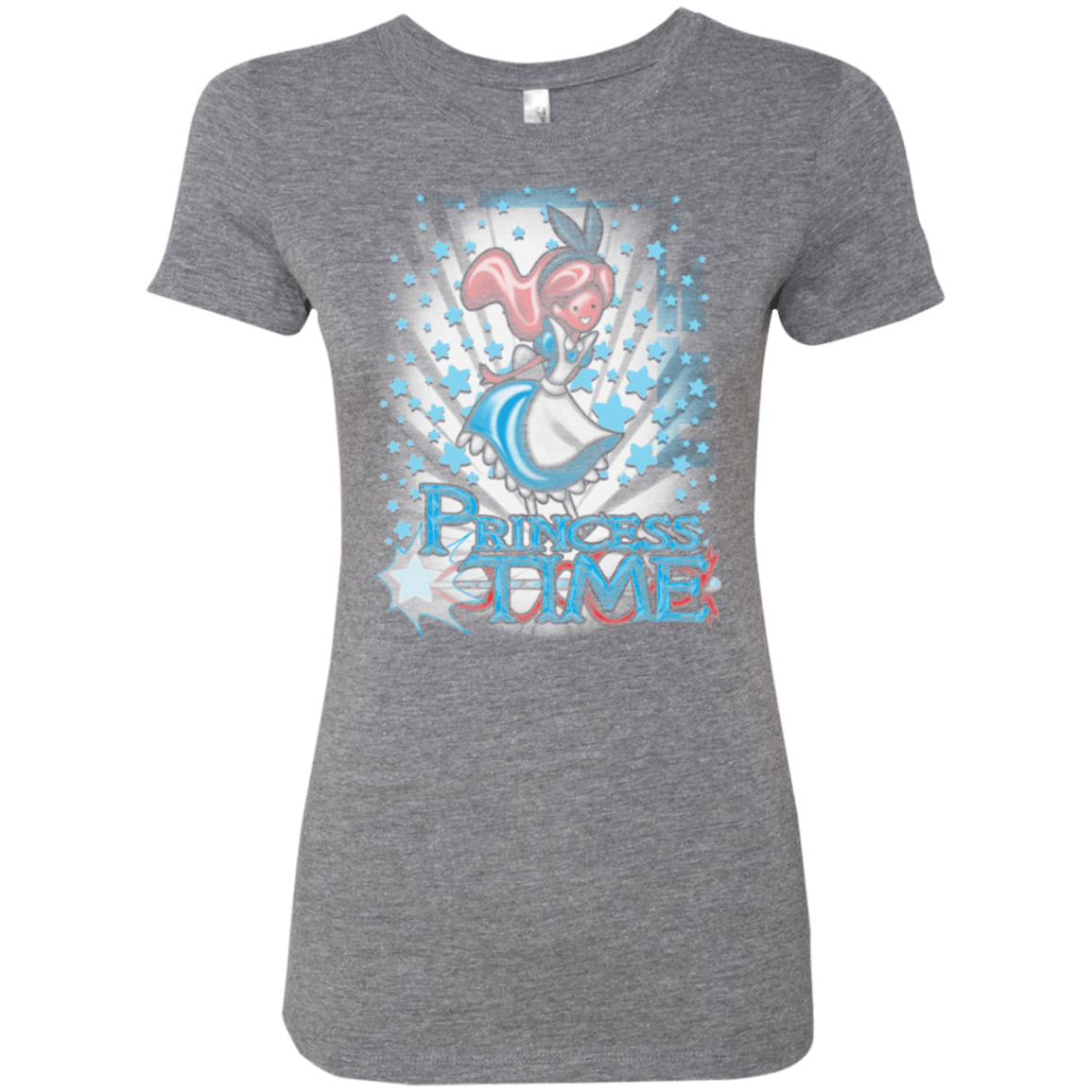 T-Shirts Premium Heather / Small Princess Time Alice Women's Triblend T-Shirt