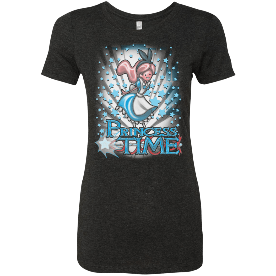 T-Shirts Vintage Black / Small Princess Time Alice Women's Triblend T-Shirt