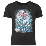 T-Shirts Vintage Black / YXS Princess Time Alice Youth Triblend T-Shirt