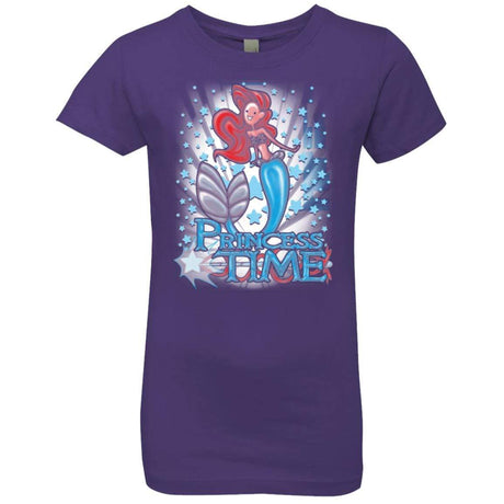 T-Shirts Purple Rush / YXS Princess Time Ariel Girls Premium T-Shirt