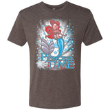 T-Shirts Macchiato / Small Princess Time Ariel Men's Triblend T-Shirt