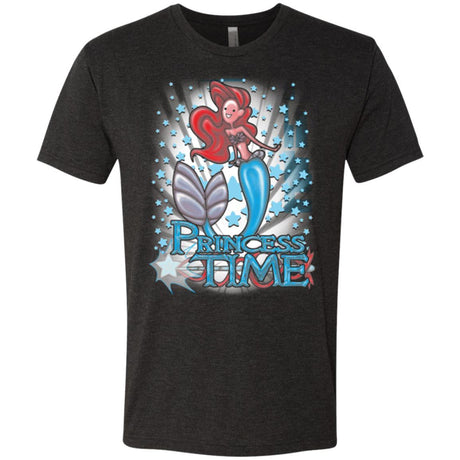 T-Shirts Vintage Black / Small Princess Time Ariel Men's Triblend T-Shirt