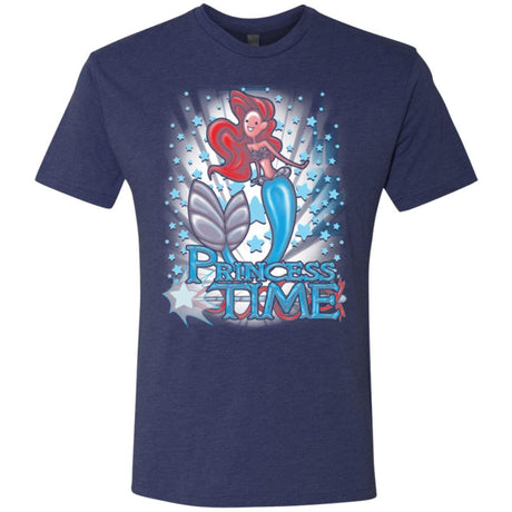 T-Shirts Vintage Navy / Small Princess Time Ariel Men's Triblend T-Shirt