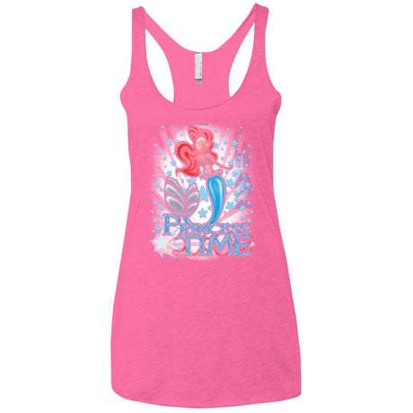 T-Shirts Vintage Pink / X-Small Princess Time Ariel Women's Triblend Racerback Tank