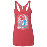 T-Shirts Vintage Red / X-Small Princess Time Ariel Women's Triblend Racerback Tank