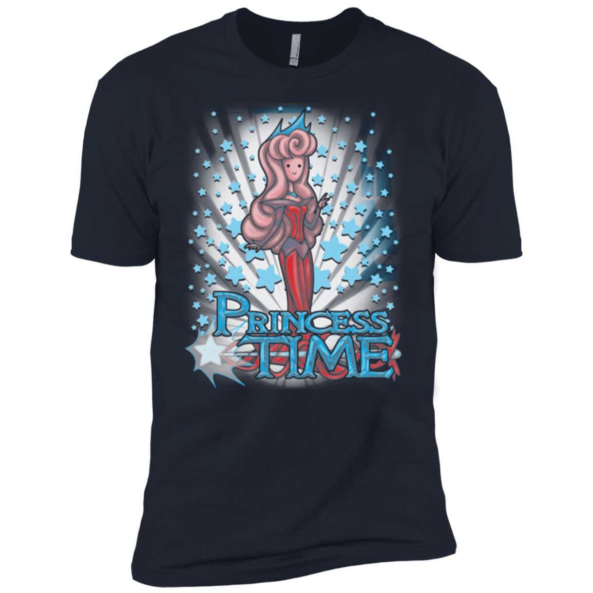 T-Shirts Midnight Navy / YXS Princess Time Aurora Boys Premium T-Shirt