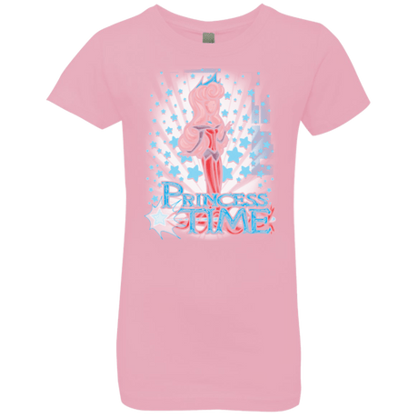 T-Shirts Light Pink / YXS Princess Time Aurora Girls Premium T-Shirt