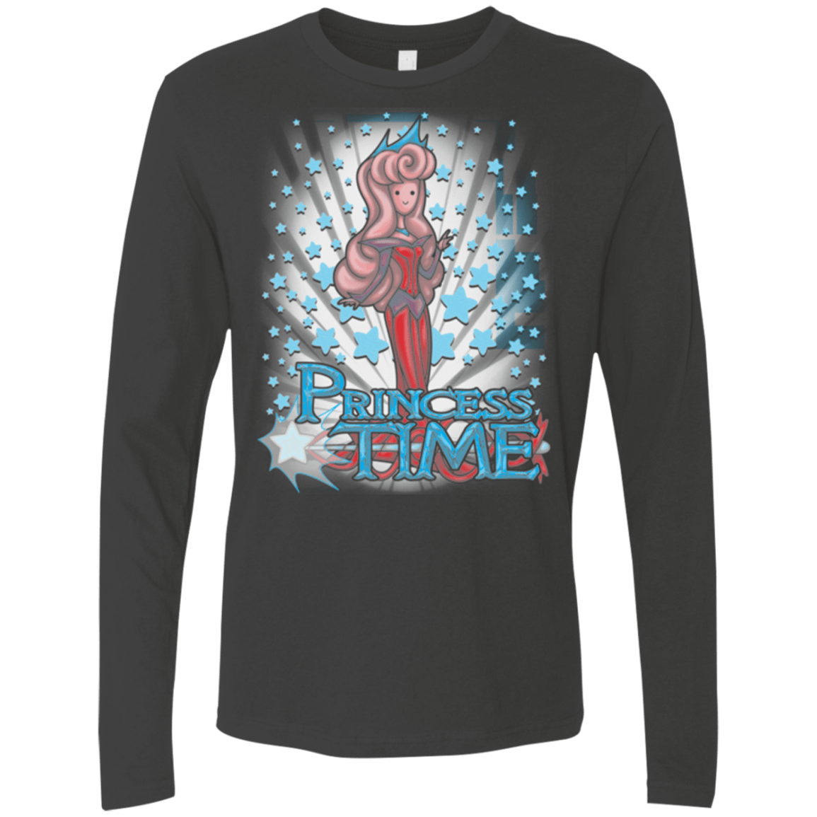 T-Shirts Heavy Metal / Small Princess Time Aurora Men's Premium Long Sleeve