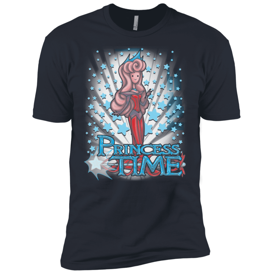T-Shirts Indigo / X-Small Princess Time Aurora Men's Premium T-Shirt