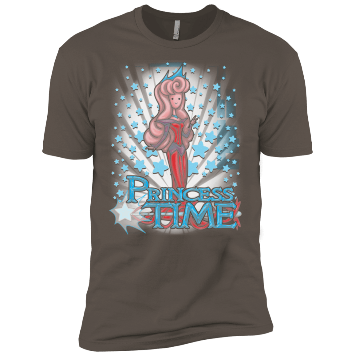 T-Shirts Warm Grey / X-Small Princess Time Aurora Men's Premium T-Shirt