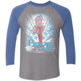 T-Shirts Premium Heather/ Vintage Royal / X-Small Princess Time Aurora Men's Triblend 3/4 Sleeve