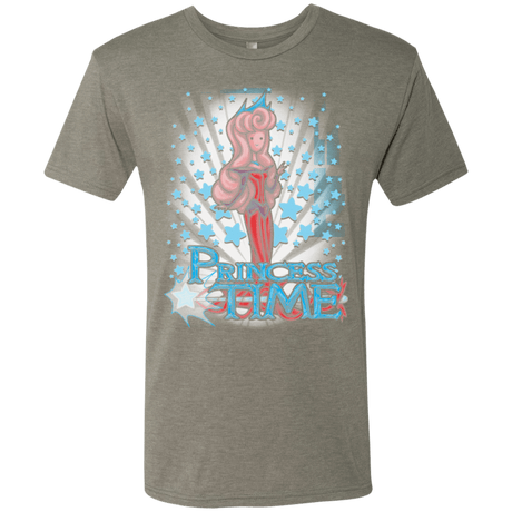 T-Shirts Venetian Grey / Small Princess Time Aurora Men's Triblend T-Shirt