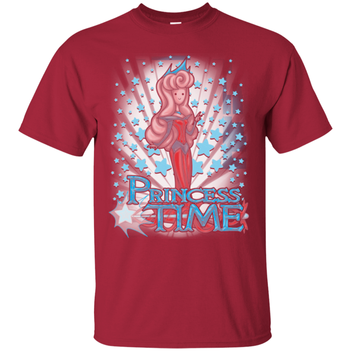 T-Shirts Cardinal / Small Princess Time Aurora T-Shirt