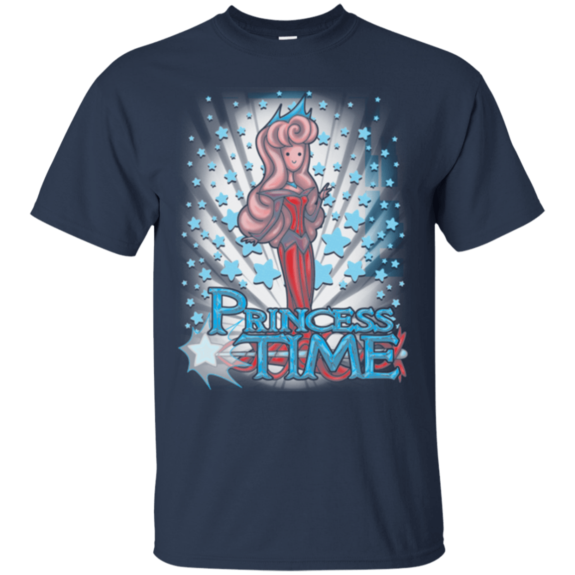 T-Shirts Navy / Small Princess Time Aurora T-Shirt