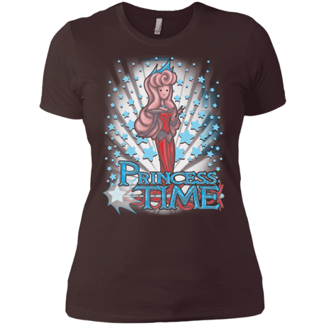 T-Shirts Dark Chocolate / X-Small Princess Time Aurora Women's Premium T-Shirt