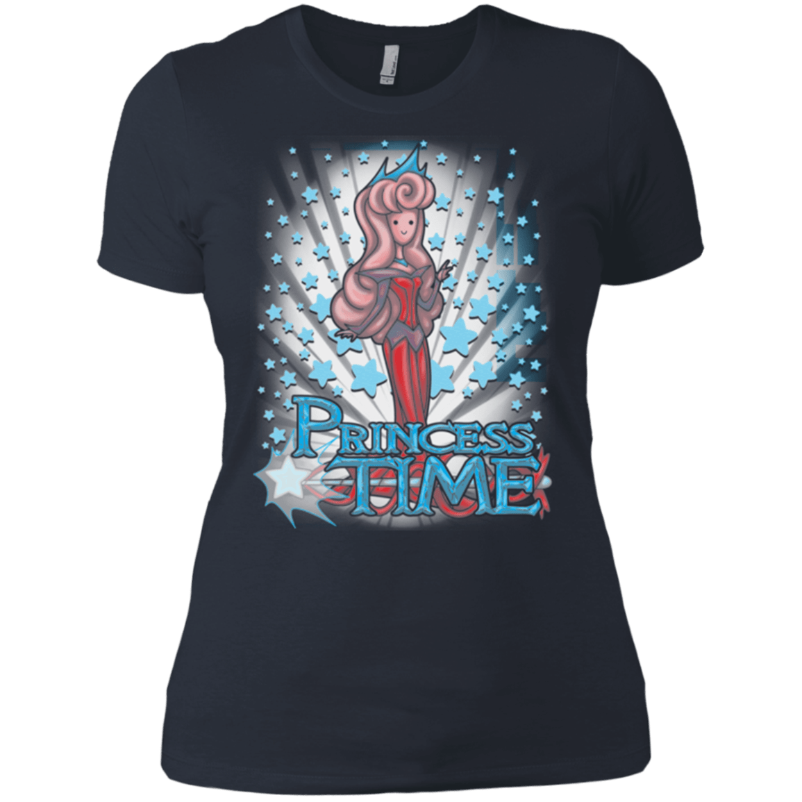 T-Shirts Indigo / X-Small Princess Time Aurora Women's Premium T-Shirt