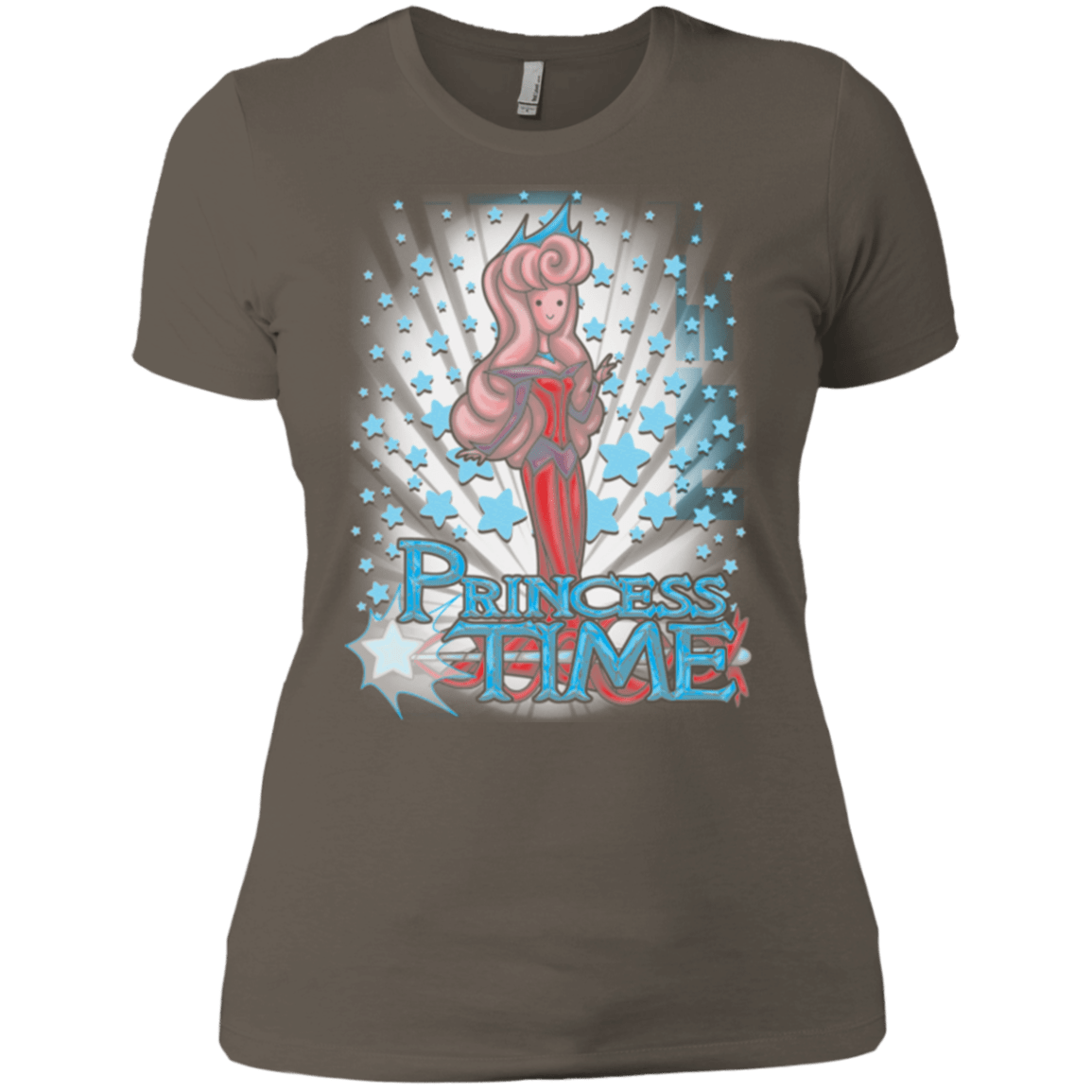 T-Shirts Warm Grey / X-Small Princess Time Aurora Women's Premium T-Shirt