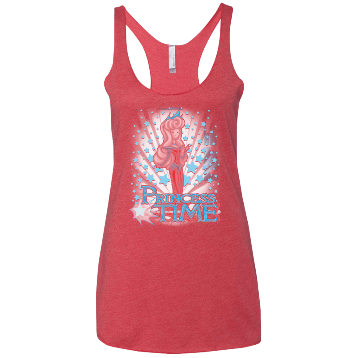 T-Shirts Vintage Red / X-Small Princess Time Aurora Women's Triblend Racerback Tank