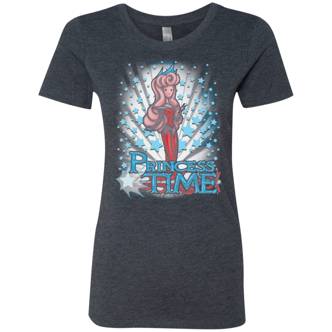 T-Shirts Vintage Navy / Small Princess Time Aurora Women's Triblend T-Shirt