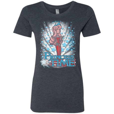 T-Shirts Vintage Navy / Small Princess Time Aurora Women's Triblend T-Shirt