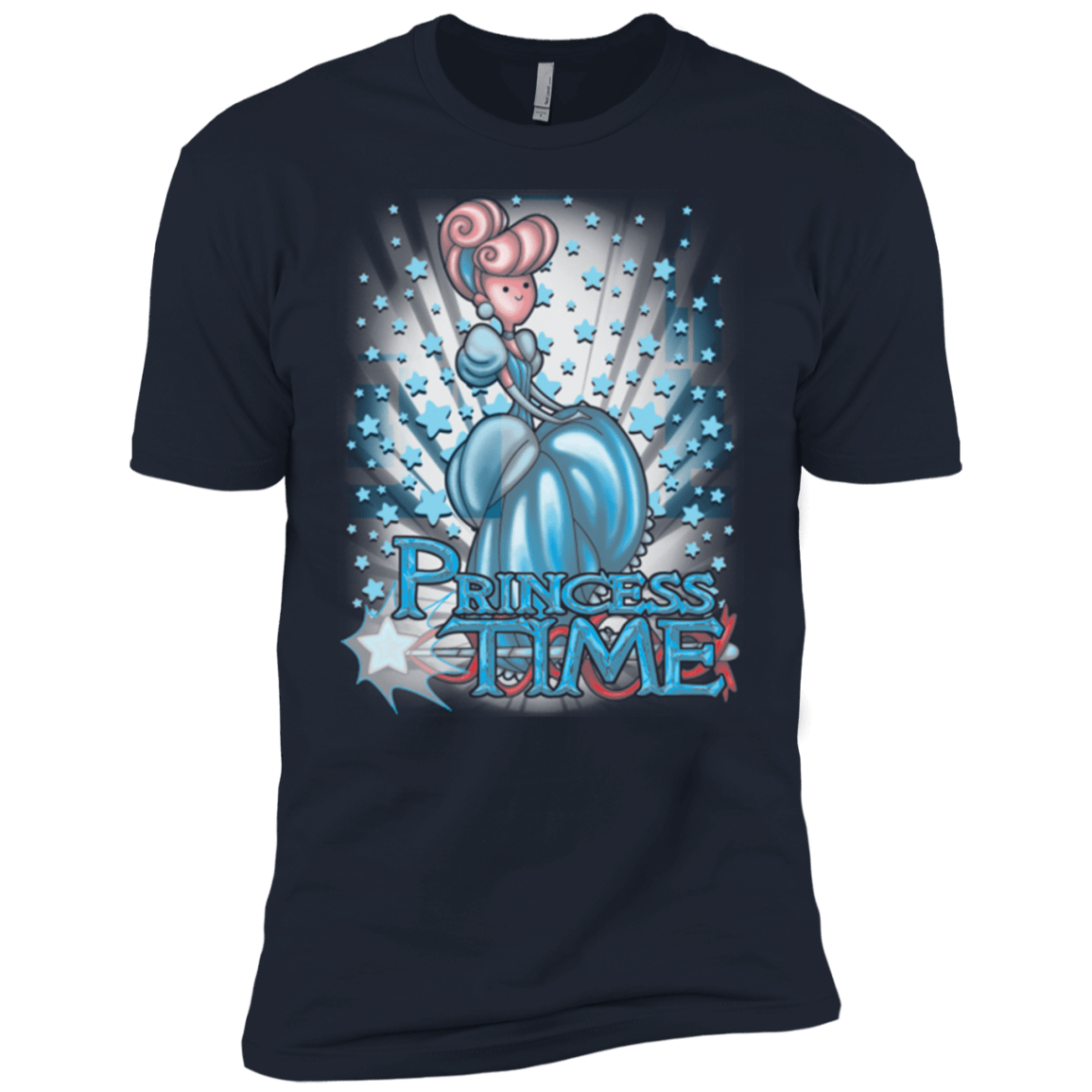 T-Shirts Midnight Navy / YXS Princess Time Cinderella Boys Premium T-Shirt
