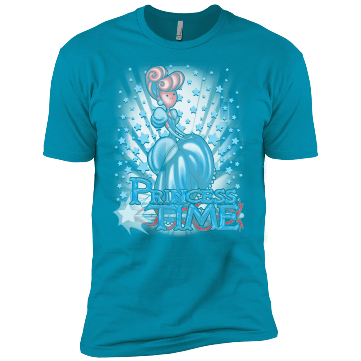 T-Shirts Turquoise / YXS Princess Time Cinderella Boys Premium T-Shirt