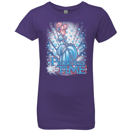 T-Shirts Purple Rush / YXS Princess Time Cinderella Girls Premium T-Shirt