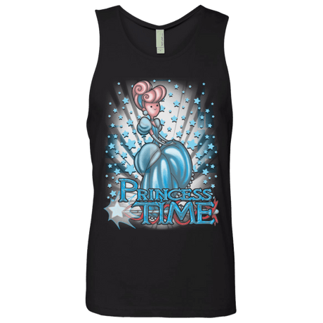 T-Shirts Black / Small Princess Time Cinderella Men's Premium Tank Top