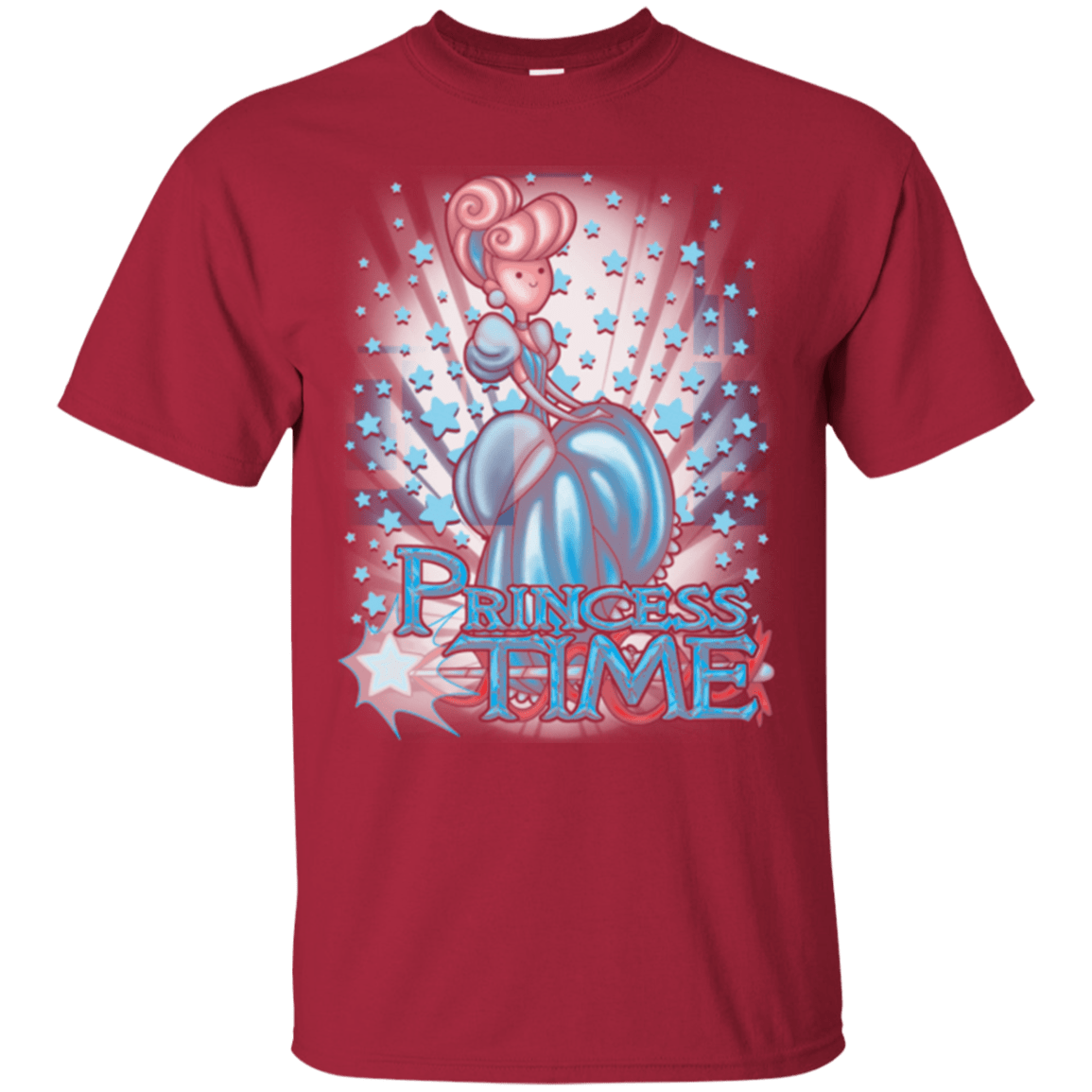 T-Shirts Cardinal / Small Princess Time Cinderella T-Shirt