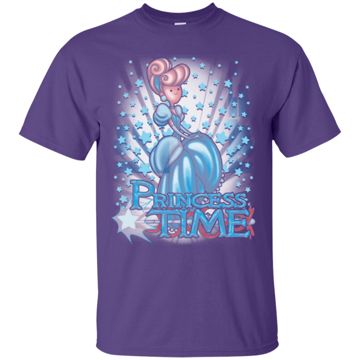 T-Shirts Purple / Small Princess Time Cinderella T-Shirt