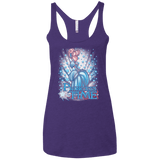 T-Shirts Purple / X-Small Princess Time Cinderella Women's Triblend Racerback Tank